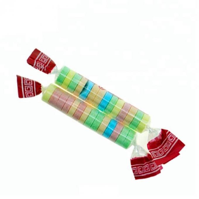 Rainbow Shape Compressed Dextrose Candy Multicolor Assorted Fruit Flavor