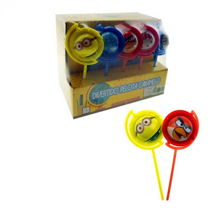 Rotating Toy Candy Dispenser Assorted Fruit Shape Halal Bubble Gum Dispenser