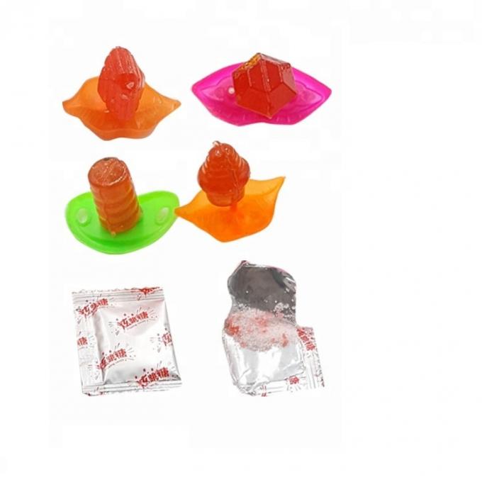 Mouth Shaped Pop Rocks Lollipop Assorted Fruity Flavor For Supermarket