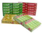 5 Sticks Fruit Chewing Gum Watermelon Banana Apple Flavor With Halal Sweet