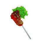 Professionally Lollipop Poping Candy With Pop Rocks Candy Foot Shape 11 G