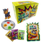 Dancing Candy Assorted Fruit Flavor Halal Magic Rocks Candy With Sticker
