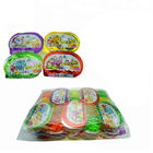 Rose Flower Shape Fruit Jelly Candy Multicolored Fruit Flavor