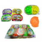 Rose Flower Shape Fruit Jelly Candy Multicolored Fruit Flavor