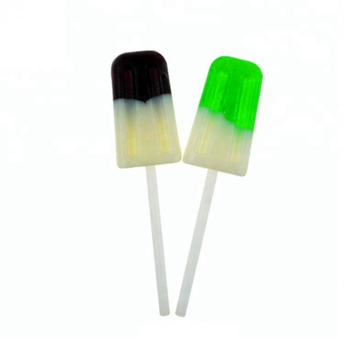 Light Up Fruit Lollipops Ice Cream Shape With Dragonfly Toy Confectionery