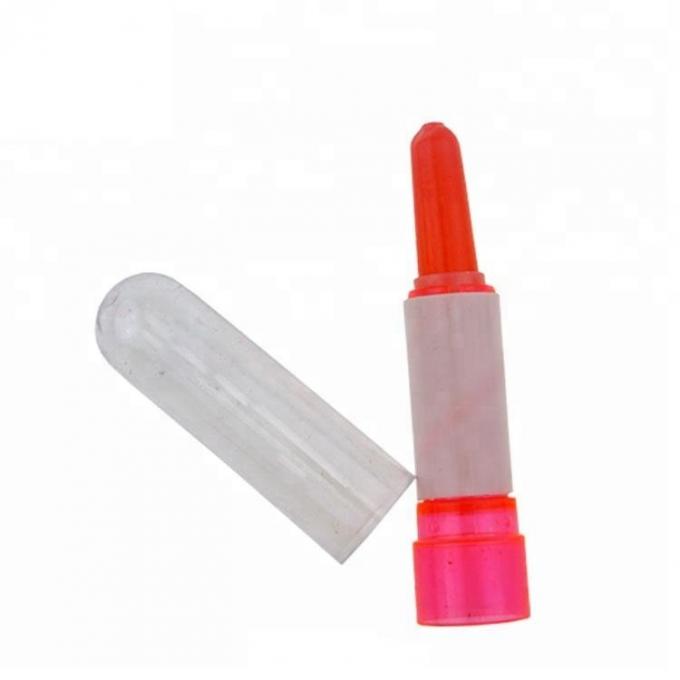 Student Fruit Lollipops Lipstick Shape Novelty Halal Strawberry Flavor