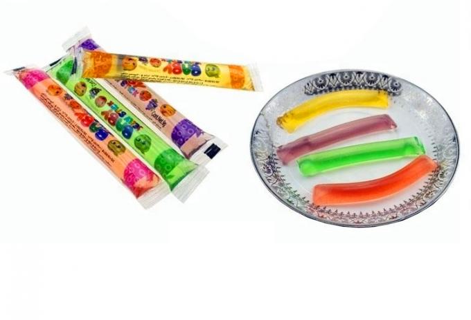 Special Design Healthy Fruit Candy Mini Stick Shape For Children Above 3 Years Old