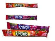 Convenient Store Chewy Gummy Candy Stick Shape Attractive Pattern Design