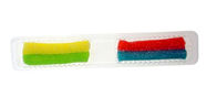 Soft Chewy Gummy Candy Double Stick Fruit Flavored With Center Filled