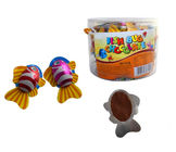 Fish Bug Animal Shaped Chocolates With Interesting Pattern HACCP Approved