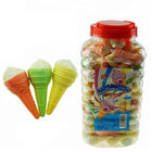 Fun Sweets Cotton Candy Strawberry Jam Center Filled Ice Cream Shape