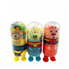 3 In 1 Cartoon Toy Sweet Dispenser Multicolor Assorted Fruit Flavor Halal